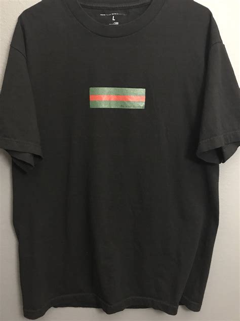 this is not supreme gucci box logo